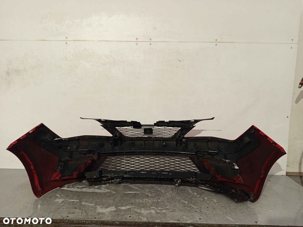 ^ ZDERZAK PRZÓD PRZEDNI SEAT IBIZA 4 IV LIFT FL LS3H CZERWONY - 5