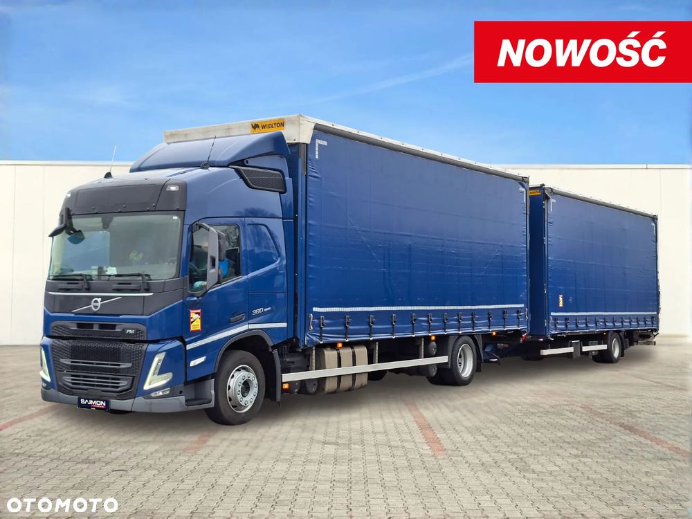 Volvo FM 380 / PRZEJAZDOWY / ZESTAW TANDEM 120 M3 / 7,75 M + 7,75 M / SALON PL - 1