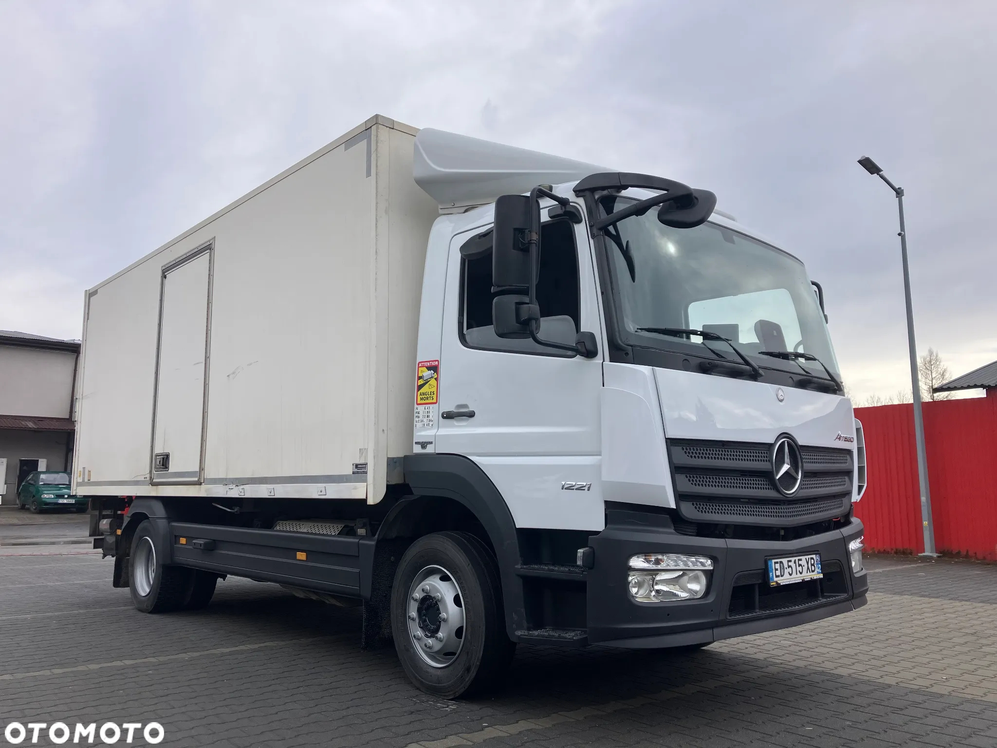 Mercedes-Benz ATEGO 1218 KURIERKA KONTENER 15 PALET - 2