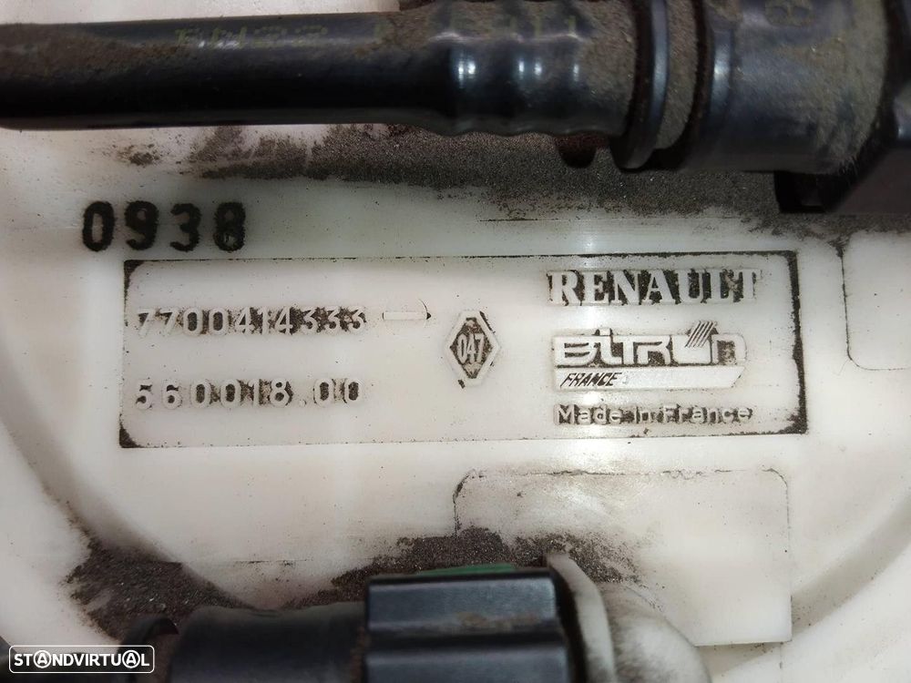 BOMBA COMBUSTÍVEL RENAULT LAGUNA I 1999 -7700414333 - 1