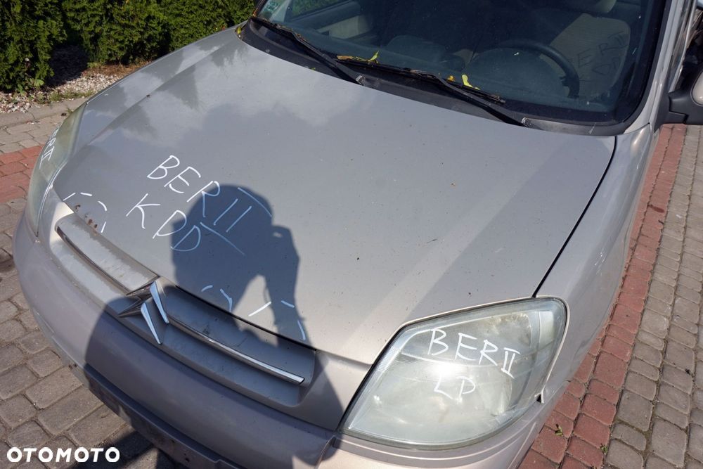 MASKA ZDERZAK BŁOTNIKI LAMPY BERLINGO I LIFT II M59 KDDC  CITROEN 2002-2008 SREBRNY PRZÓD KOMPLETNY - 2