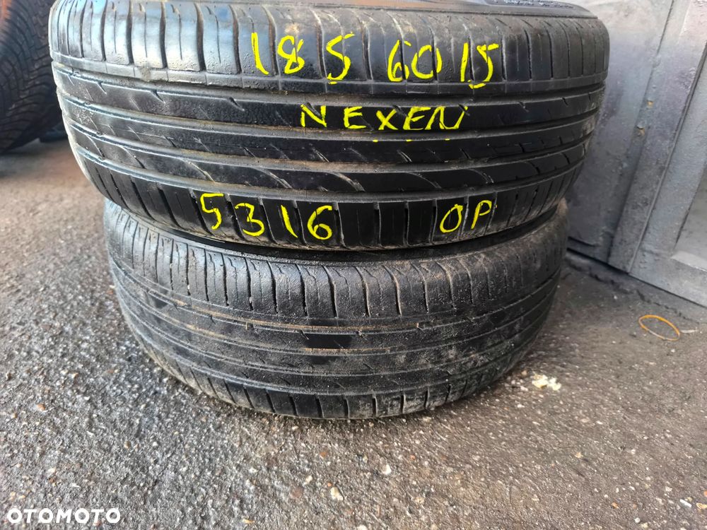 185/60R15 84H 4szt. 4x Opony Letnie Lato NEXEN NBLUE HD N'BLUE HD 5,5-6,5mm Legnica ALU-RAD 185/60 - 4