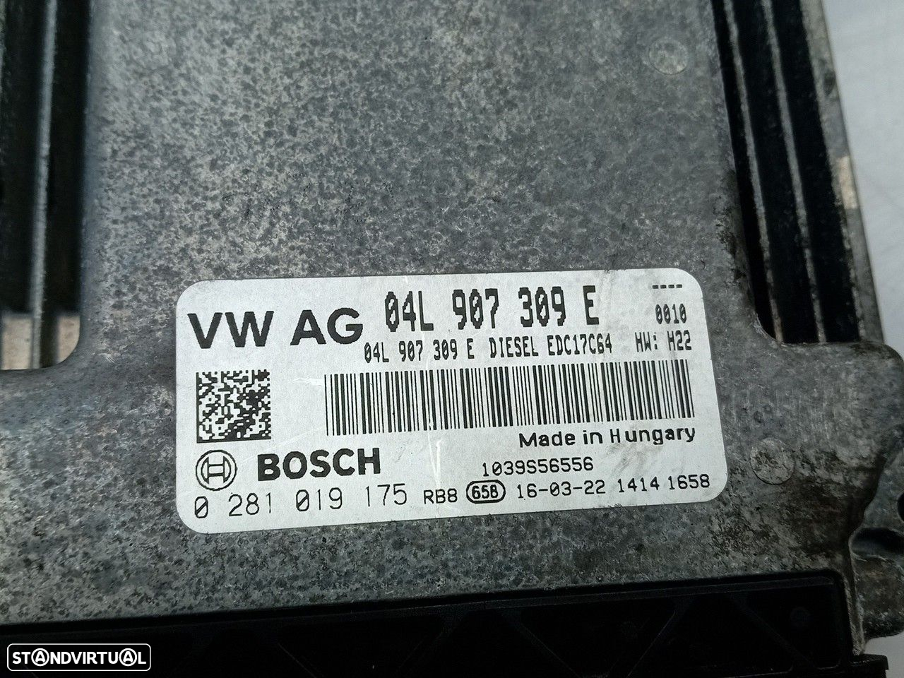 Centralina motor / ECU AUDI A1 Sportback (8XA, 8XF) - 4