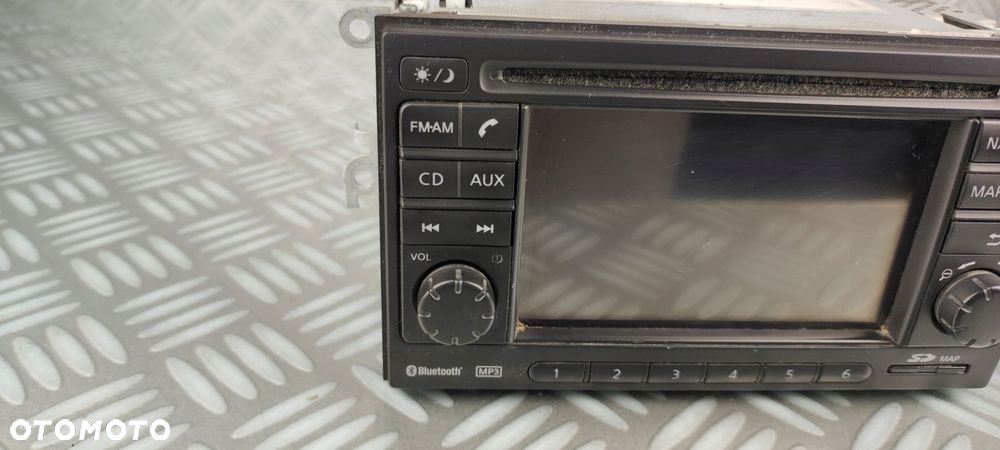 25915BH20E radio fabryczne nawigacja NISSAN QASHQAI J10 FL NOTE MICRA JUKE - 4