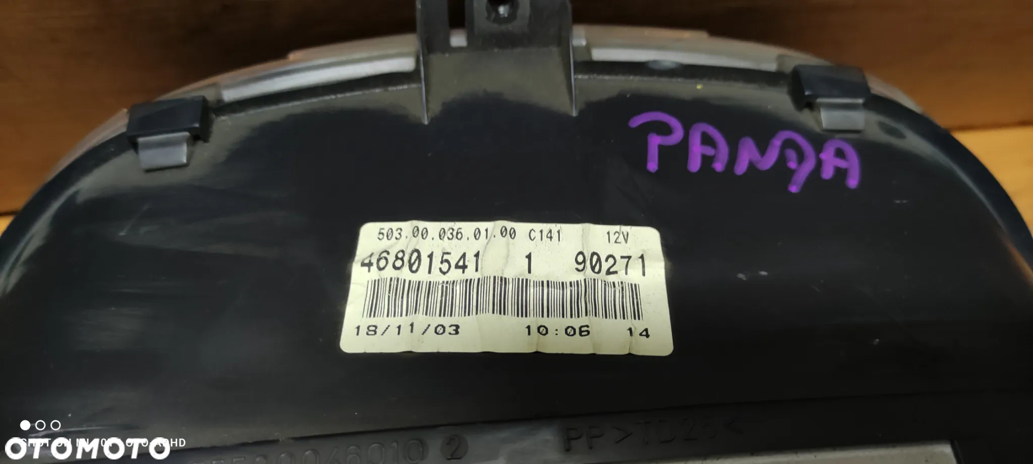 Licznik zegary Fiat Panda II 2003-2012   46801541 - 2