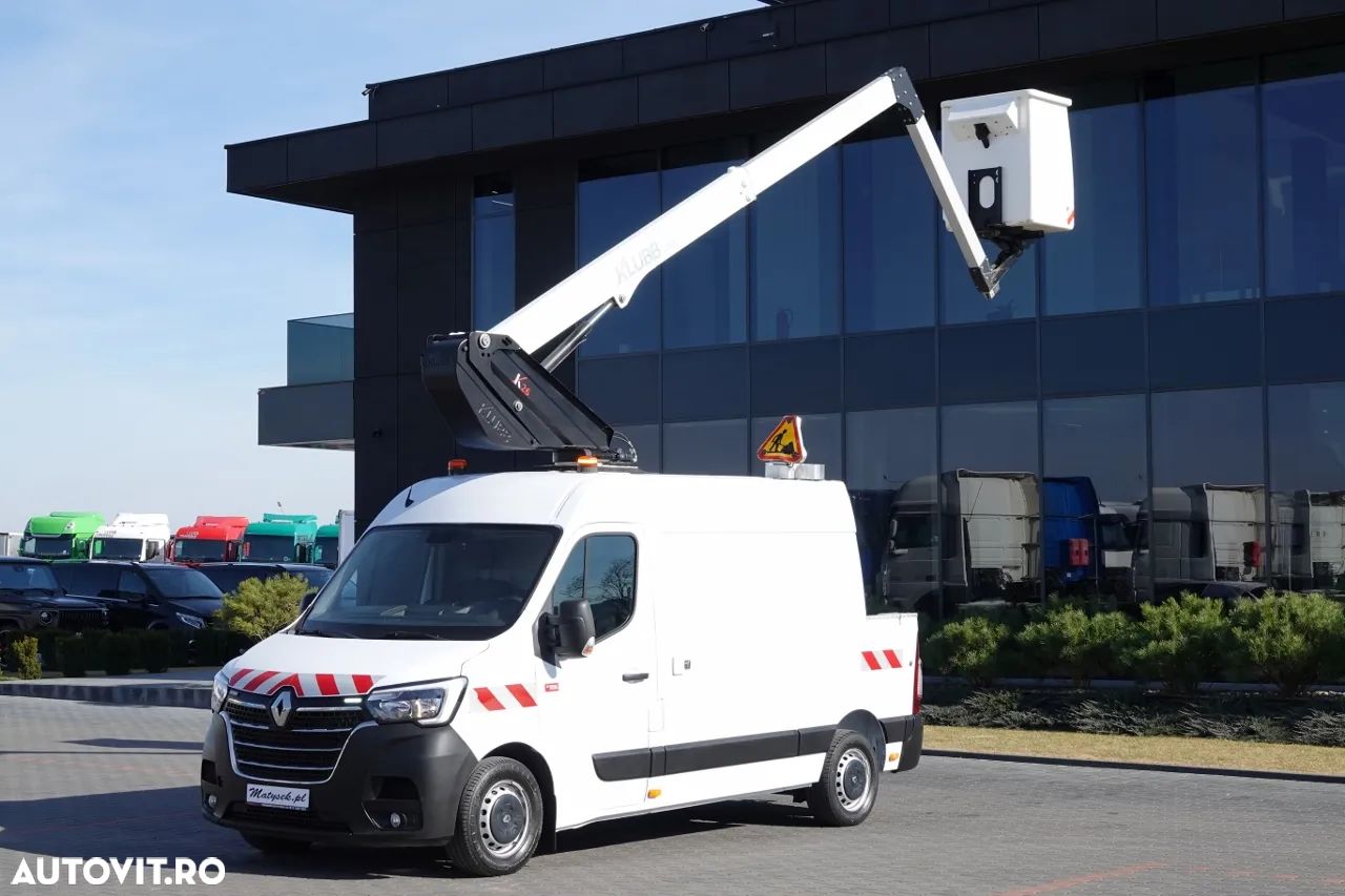 Renault MASTER / BASKET LIFT - 10 metri / 2021 / TABLA + LIFT / DUPA CONTRACTUL DE SERVICE / - 1
