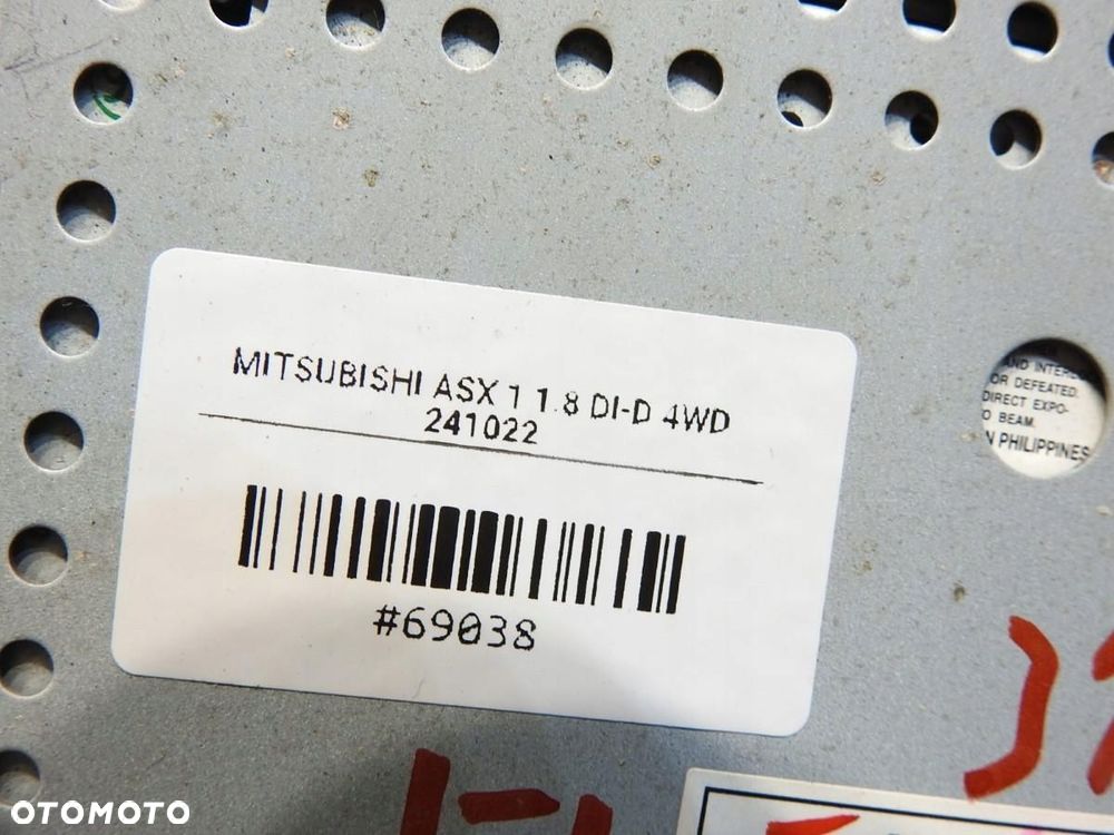 RADIO FABRYCZNE MITSUBISHI ASX 8701A351 - 4