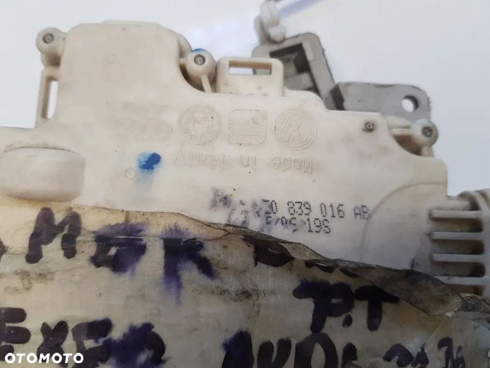 Zamek drzwi prawy tył Seat Exeo Audi 4E0839016AB 8E0839016AB - 3
