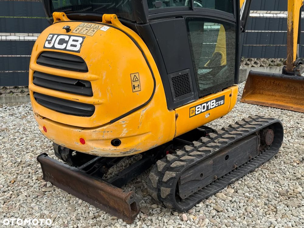 JCB MINIKOPARKA JCB 8018 3 Łyżki Stan IDEALNY - 24