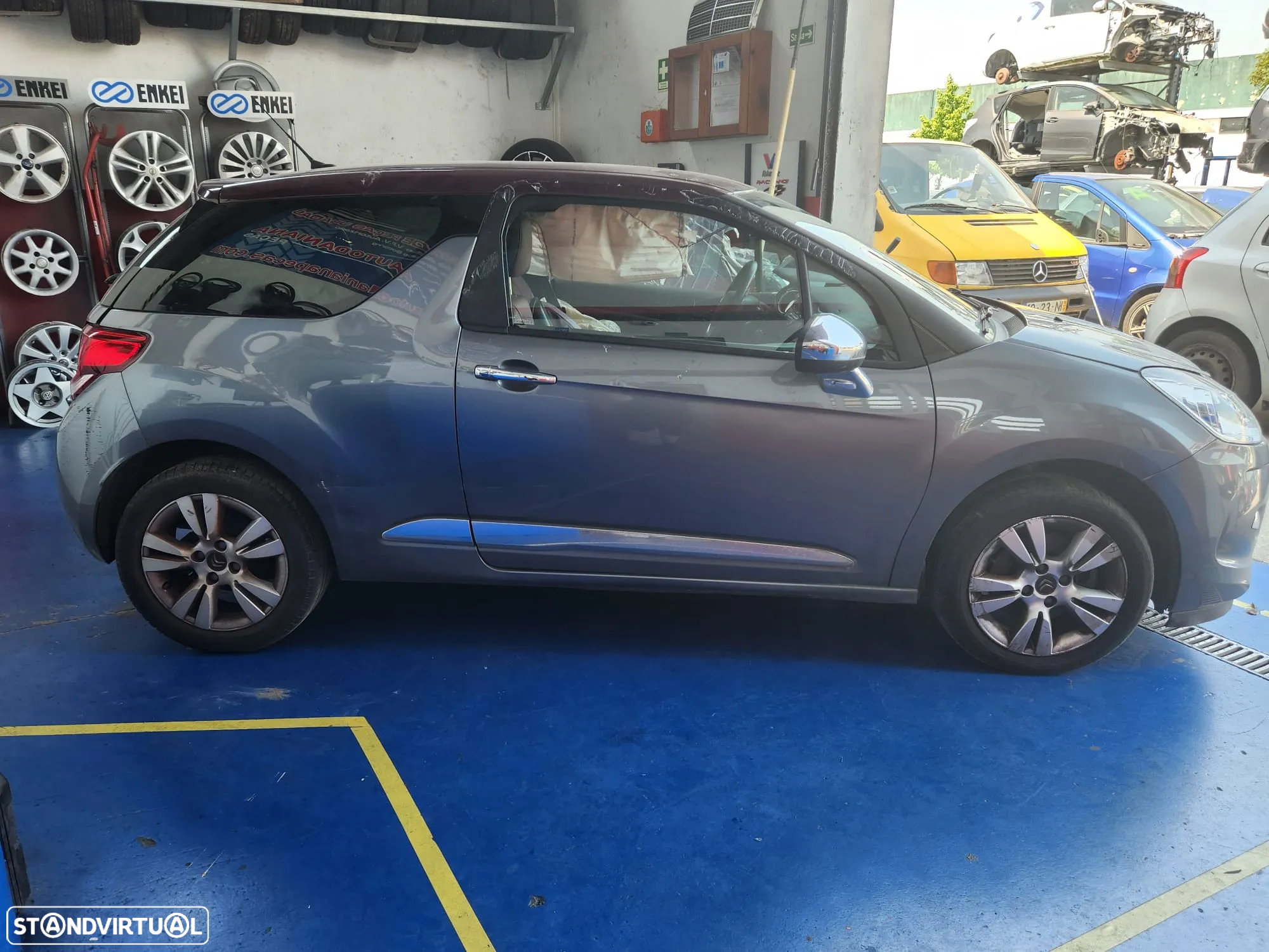 Citroen DS3 1.6 VTI 16v automático de 2010 ás peças. - 2