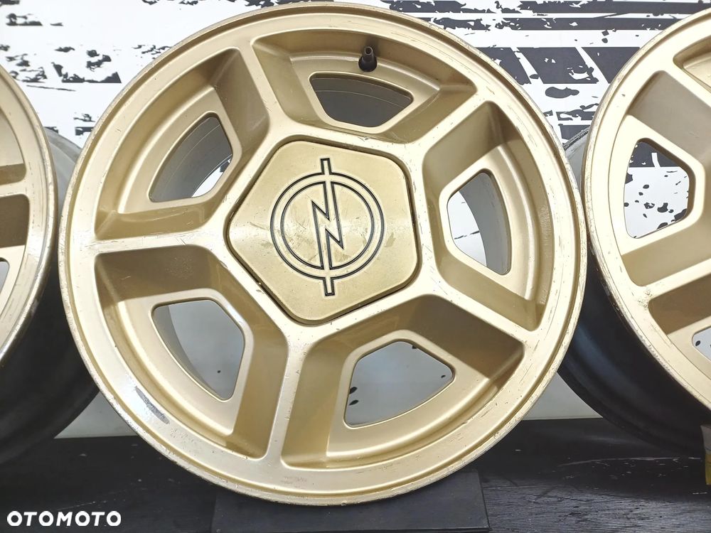 felgi ALU 14 4x100 opel manta Gsi Rekord Vectra A kadett ORI OEM Klasyk - 5