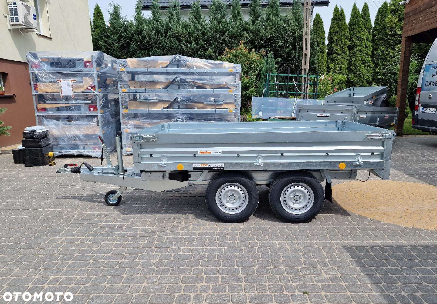 Neptun Neptun Kipper 2 przyczepa dwuosiowa 256 x 148 cm DMC 2 ,7T - 3