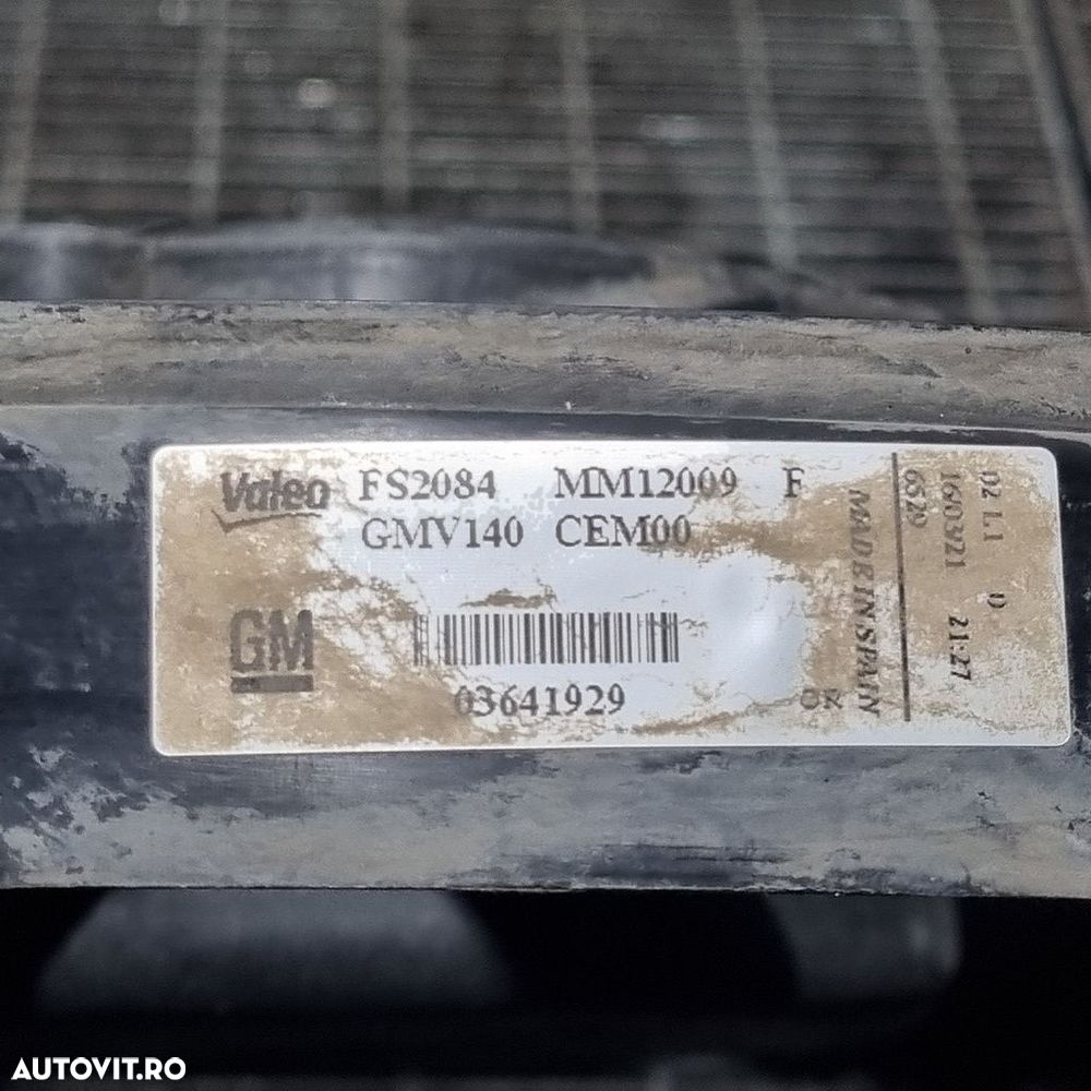 Electroventilator Opel Crossland Facelift 1.2 i Turbo 2020 - 2025 130CP Manuala 6 Trepte ... - 4