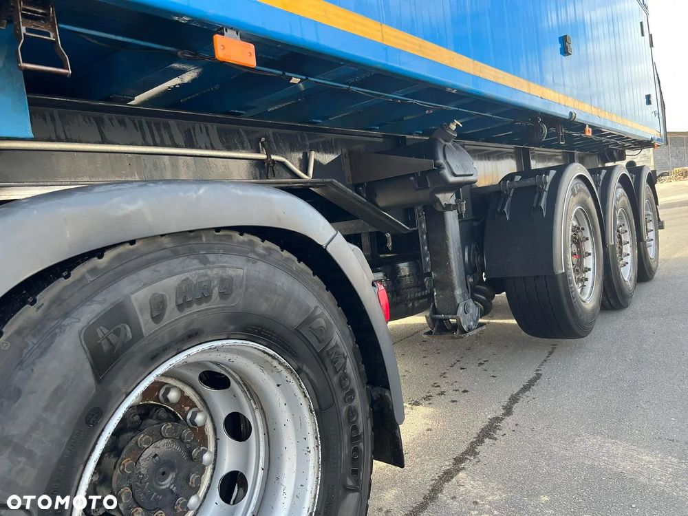 Janmil Naczepa wywrotka aluminiowa 26m3 klapa 5600 kg masa własna - 4