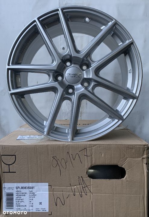 4X ANZIO SPLIT 18 8X18 ET35 HYUNDAY Kia Honda Toyota - 3