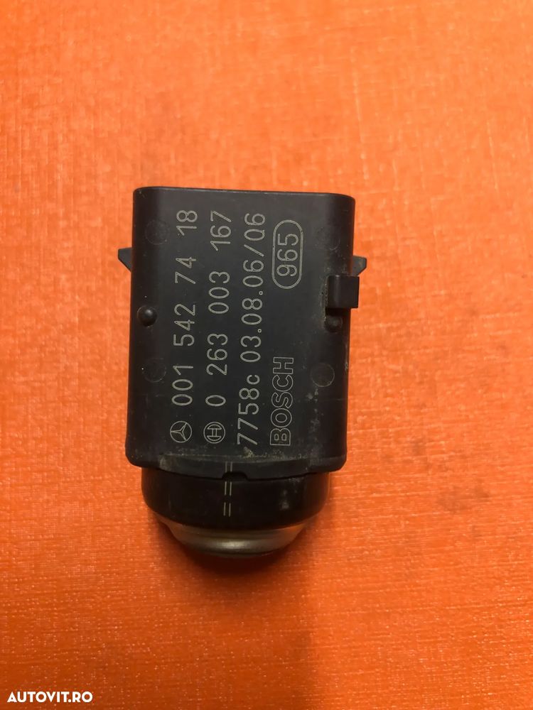 Senzor parcare Mercedes Benz CLK CLS E W211 W219 gri - 6