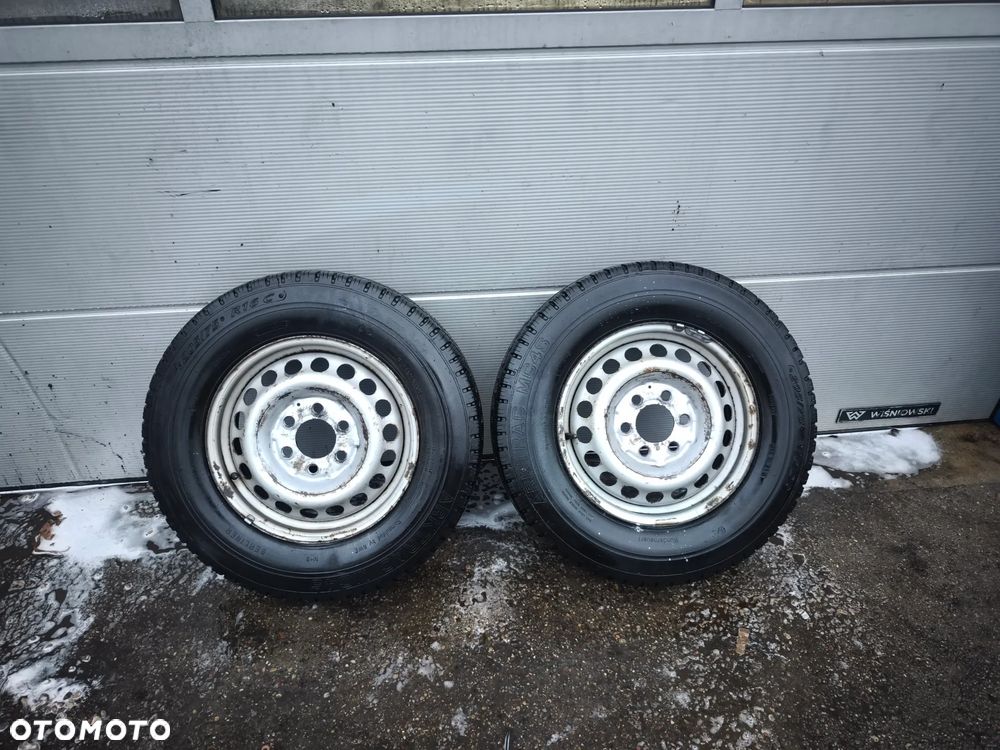 2x Koła 205/75 16C Sprinter w906 w907 opony zimowe 24r. a0014018502 6x130 et51 Crafter - 1