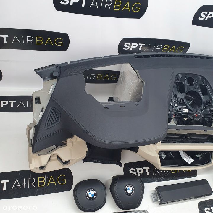 BMW G32 SERIA 6 DESKA ROZDZIELCZA KONSOLA KOKPIT PULPIT PODUSZKI AIRBAG AIR BAG PASY KURTYNY KIT SET - 2