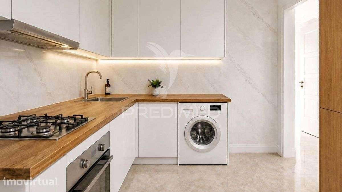 Apartamento Totalmente Remodelado com Vista Rio e Potencial de Apro... - Grande imagem: 2/13
