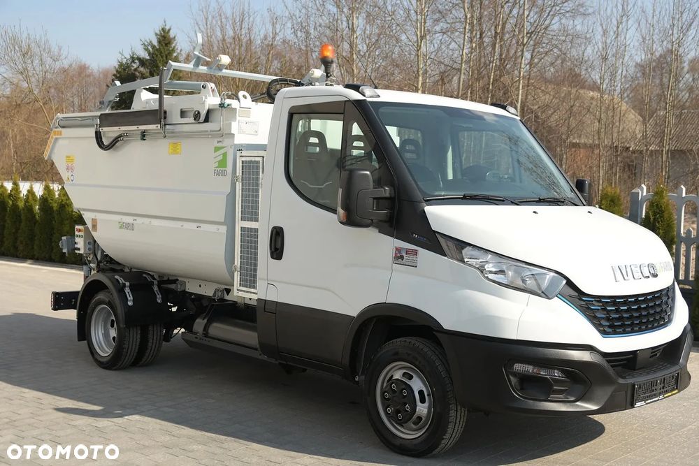 Iveco DAILY 35-NP * 3.0 Benzyna + GAZ CNG * ŚMIECIARKA / ŚMIECIARA *  62 000km! * KAMERA * JAK NOWY! - 9