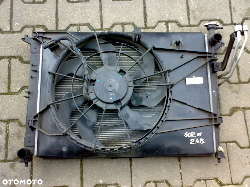 kia sorento iii 16-19 chłodnica chłodnice wentylator kpl. 2.4gdi - 1