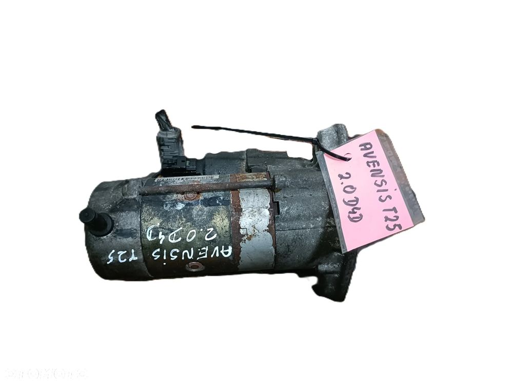 TOYOTA AVENSIS II T25 03-09 2,0 D4D rozrusznik DENSO 28100-0G020 * - 1