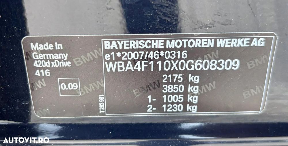 BMW Seria 4 ver-420d-xdrive-aut-m-sport - 2