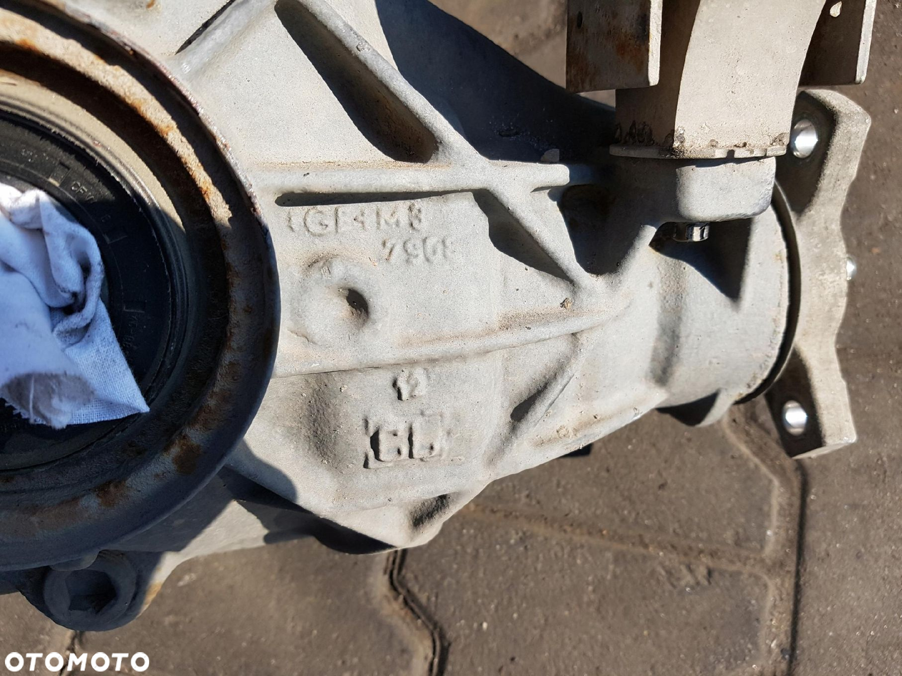 MERCEDES C KLASA W204 2.2 CDI DYFER MOST TYŁ 2073500514 - 4