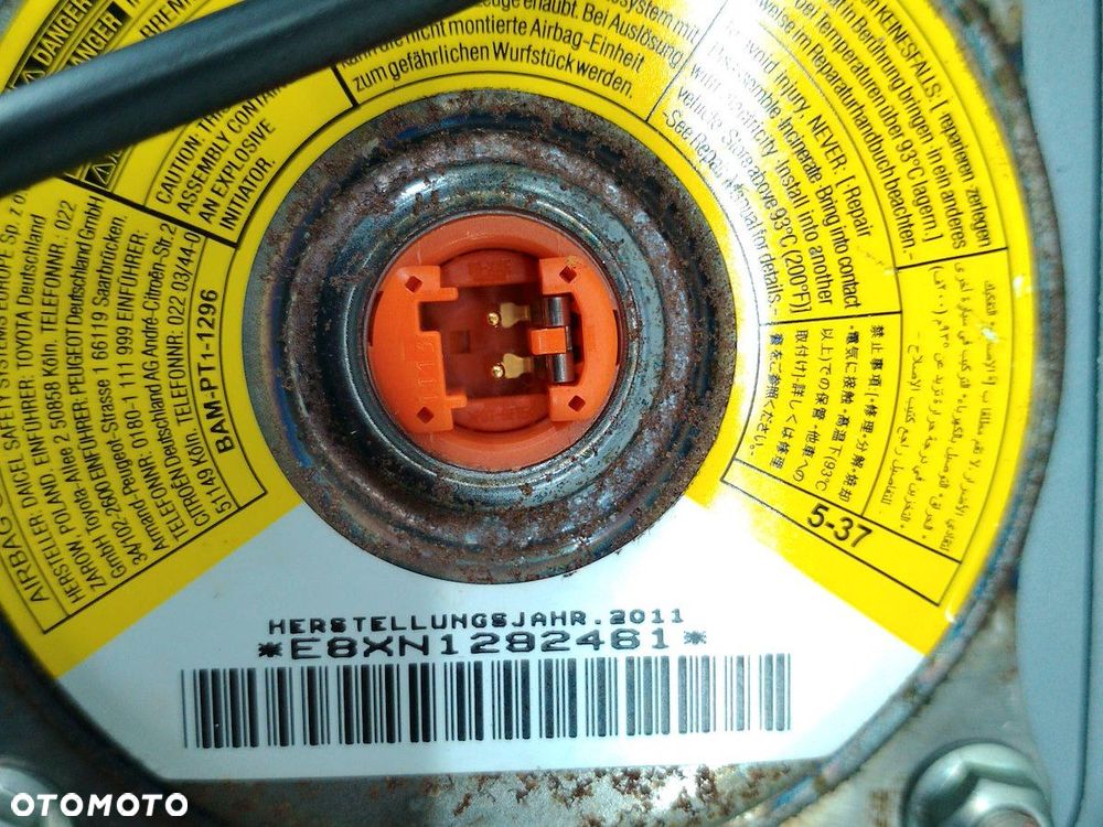 KIEROWNICA Z PODUSZKĄ CITROEN C1 GS120-01840 - 5