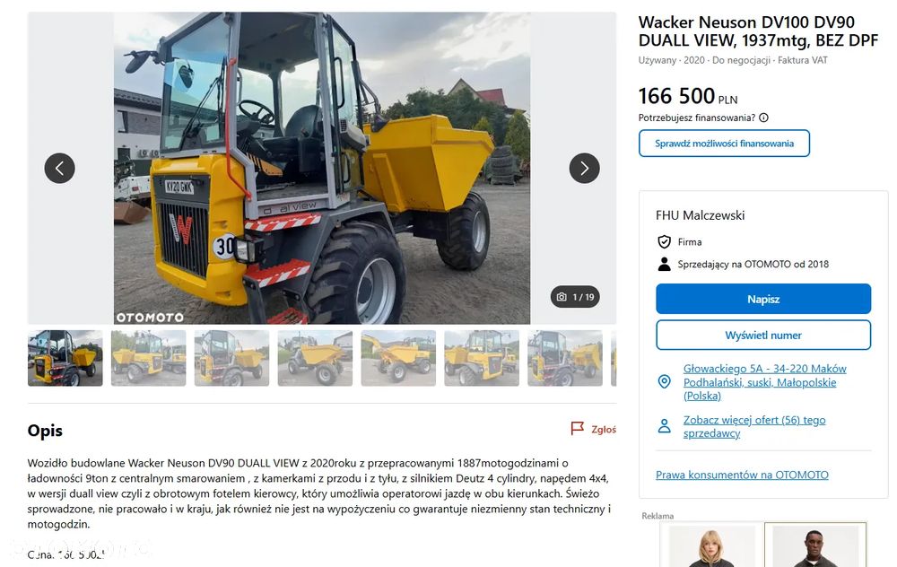 JCB 6ST 1775mth. 2018r. Terex Mecalac TA6s - 5