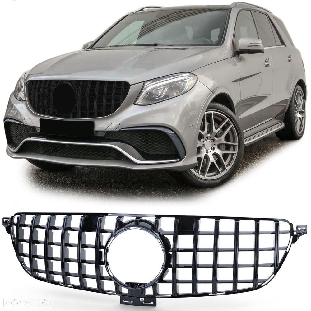 Grelha Look GTR Frontal Novo MERCEDES-BENZ GLE (W166) - 1