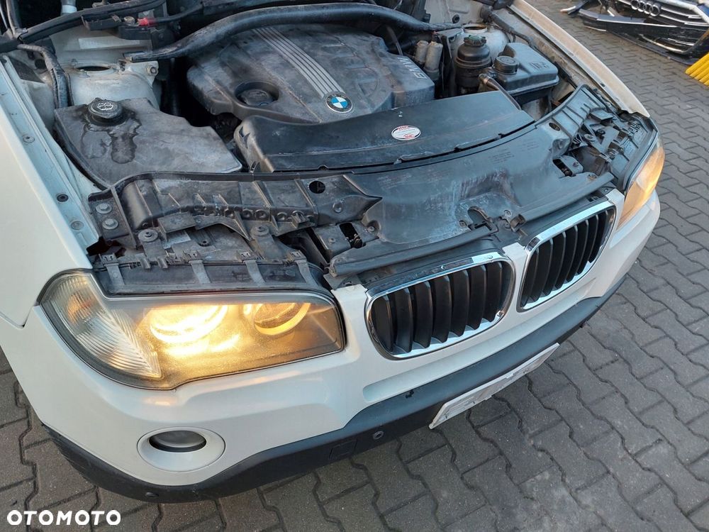 BMW X3 E83 lift kompletny przód maska błotniki lampy zderzak ALPINWEISS - 4