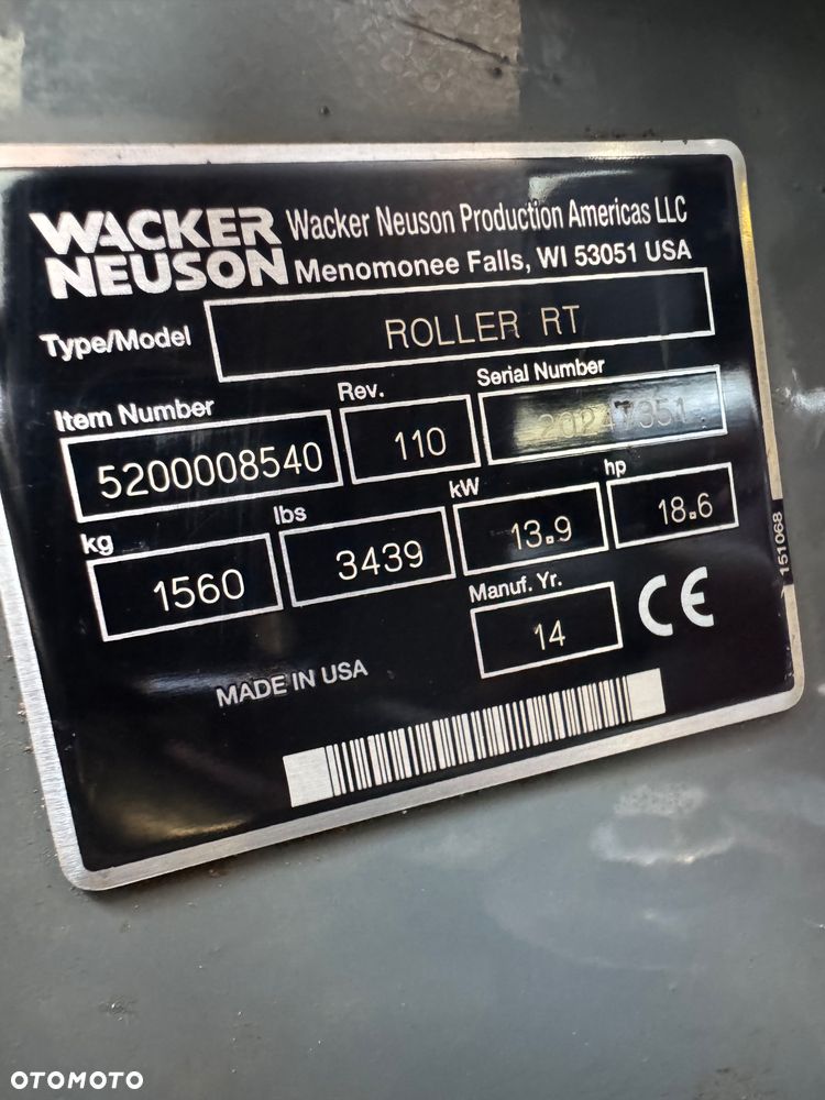 Wacker Neuson RTSC2 - 8