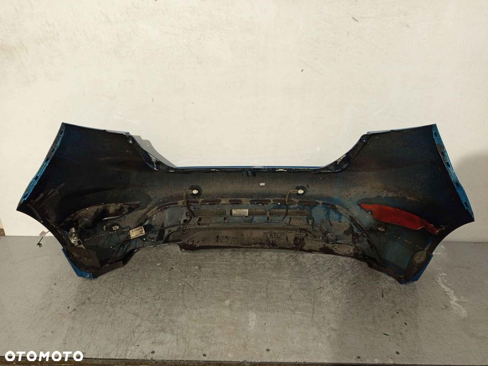 + ZDERZAK TYŁ TYLNY DO FORD FIESTA MK7 7 VII LIFT FL ST SPORT 99 BŁĘKITNY NIEBIESKI PDC CZUJNIKI - 5