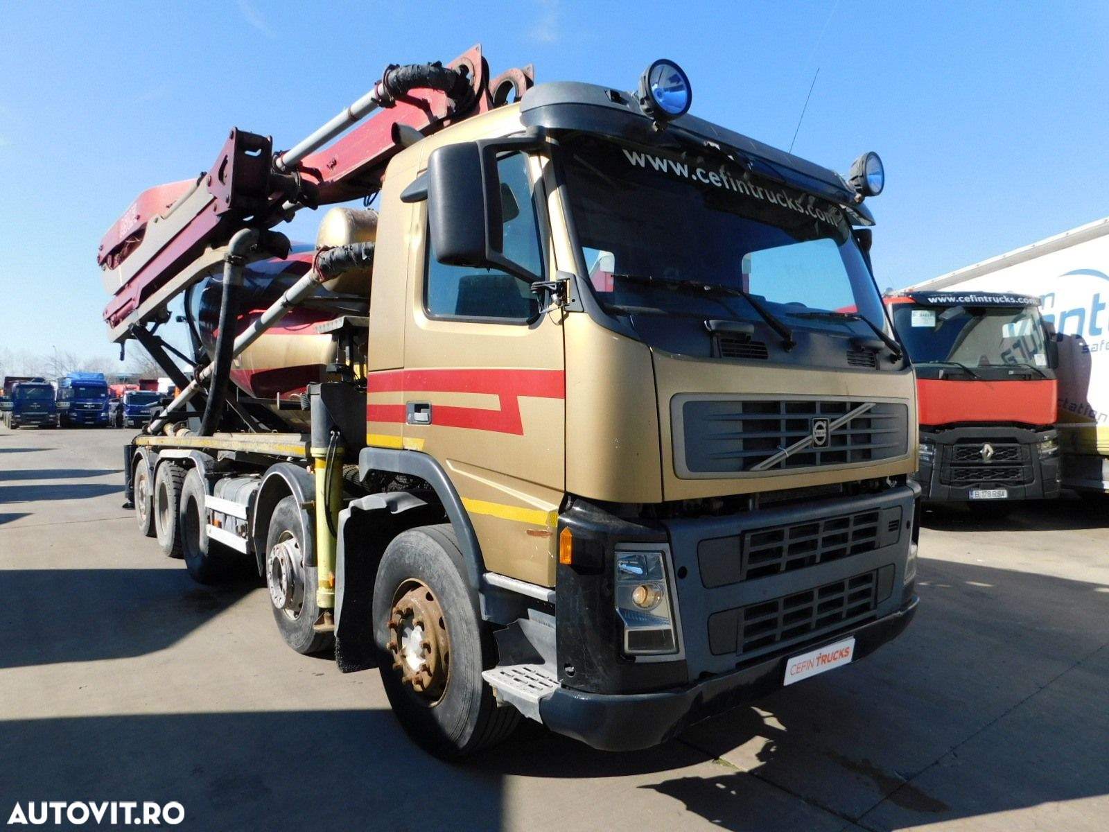 Volvo Pompa de beton cu mixer fm 9 - 2