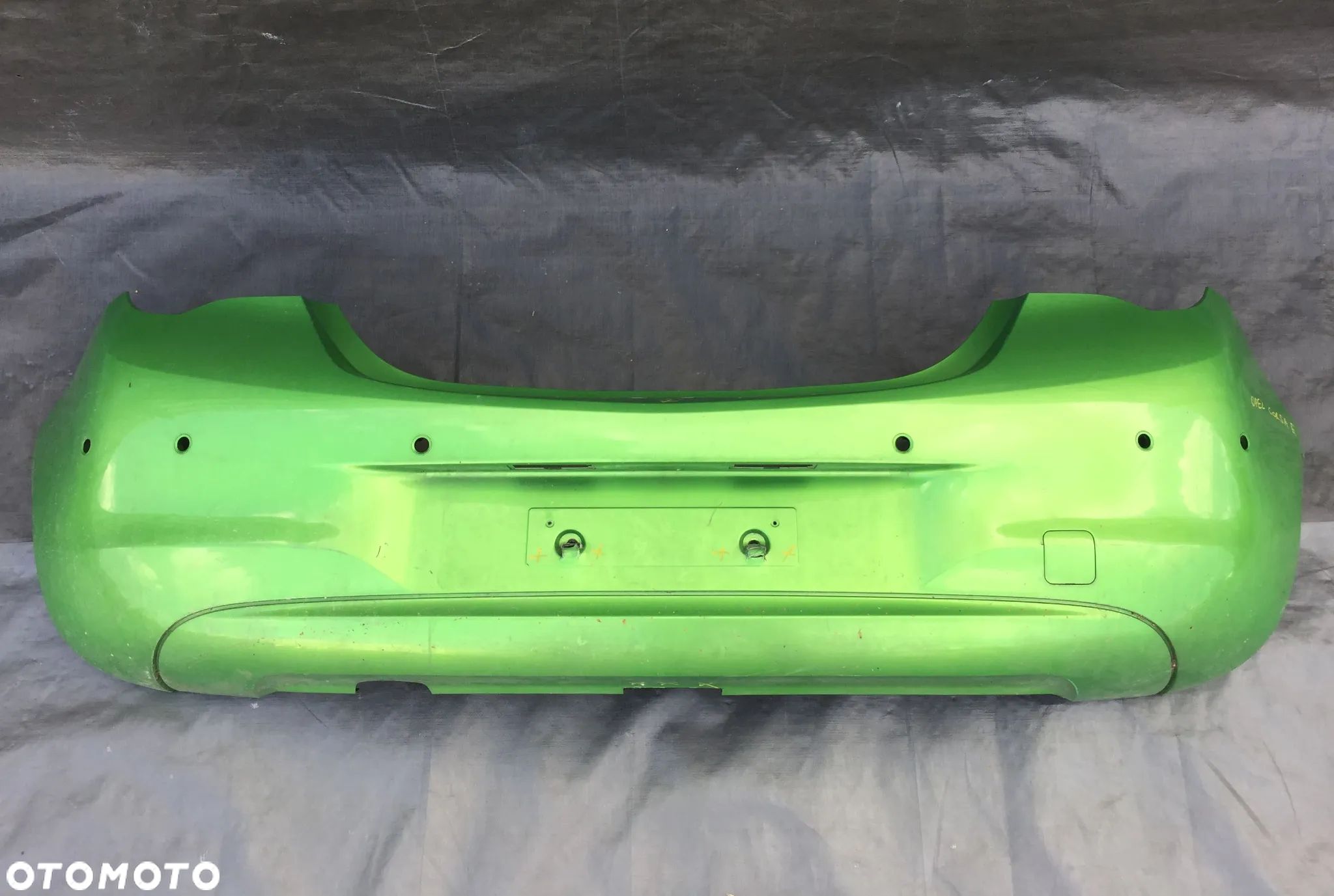 OPEL CORSA E 3D 5D 2014- ZDERZAK TYLNY TYŁ 6 PDC - 1