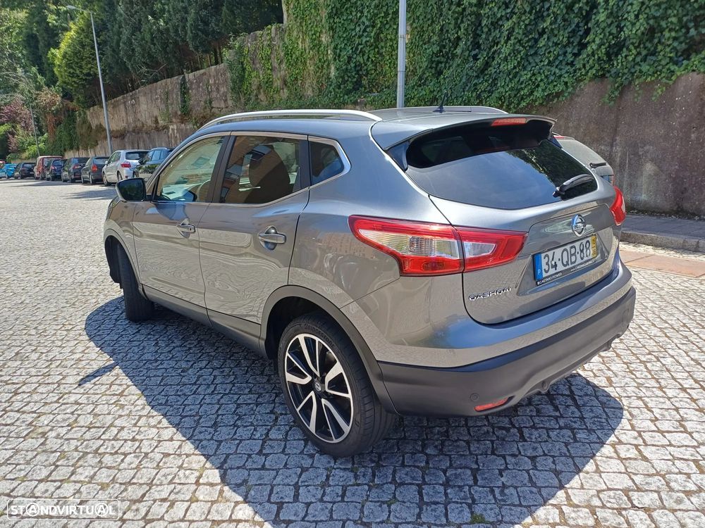 Nissan Qashqai 1.2 DIG-T Tekna Premium Pele S P.Preta - 5