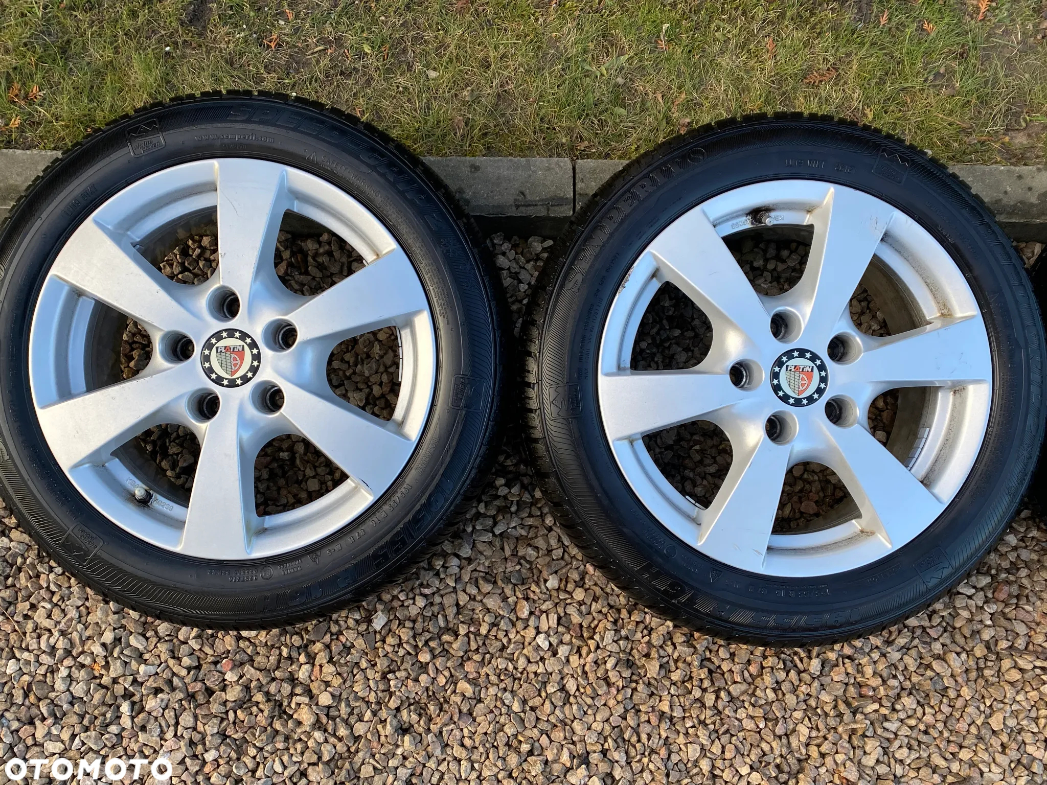BMW Alufelgi 16 5x120 7Jx16H2 z oponami 195/55/16 SEMPERIT SPEED GRIP 2 - 3