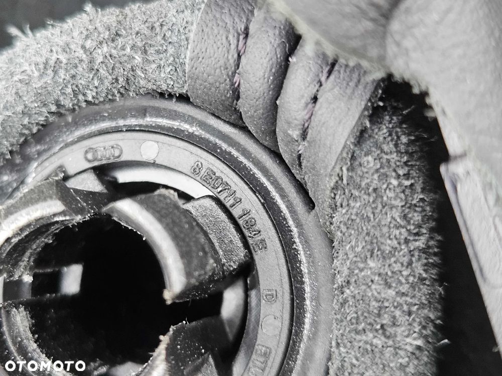 Gałka Mieszek Czarna S-Line Skóra Lewarek Zmiany 6 Biegów Manual Audi A4 B6 B7 - 25