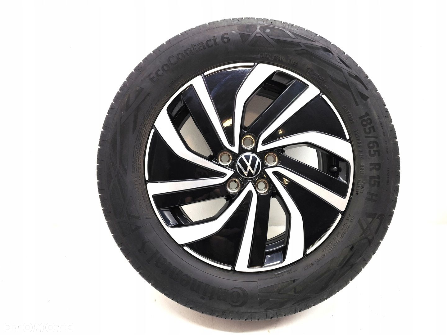 VW POLO 2G LIFT KOŁA ALUFELGI 15" 2G0601025AS 185/65 R15 KOMPLET - 2