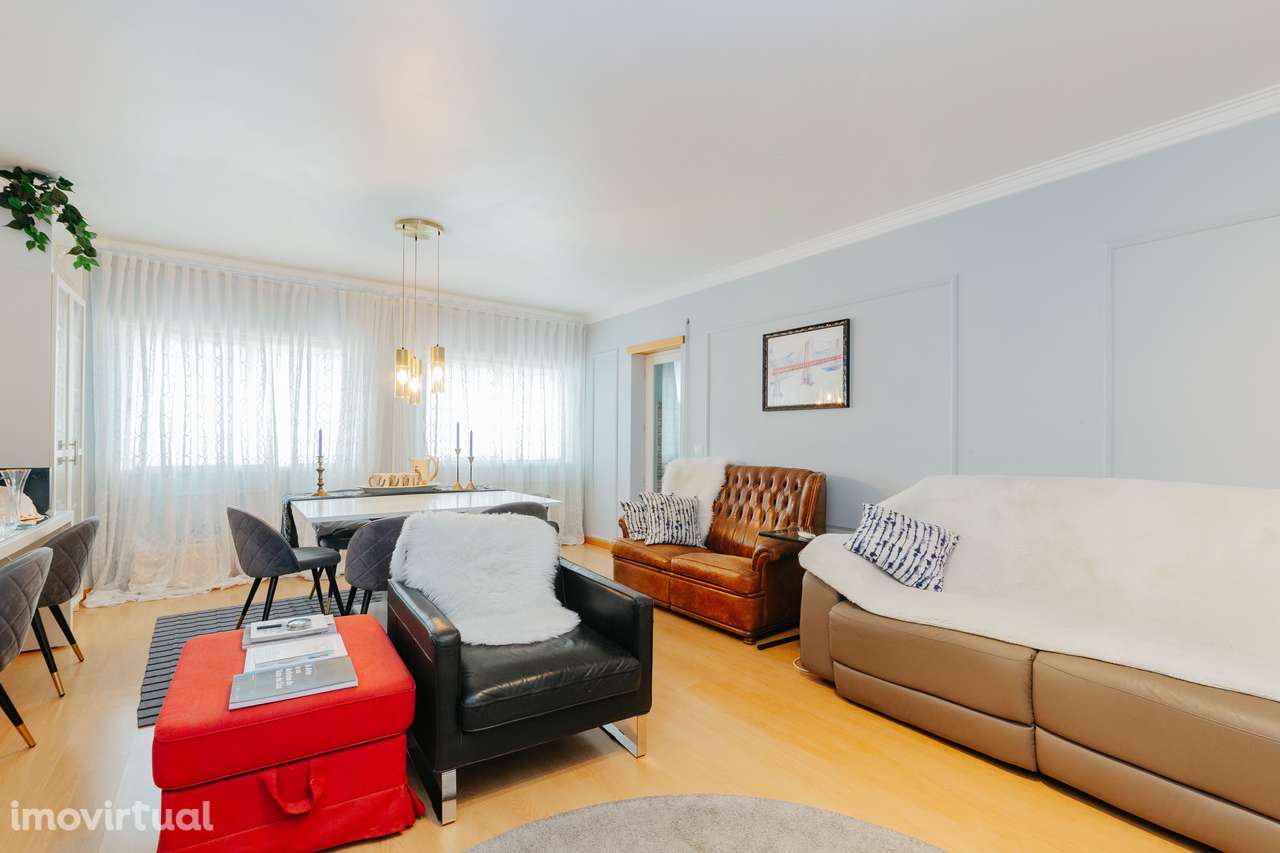 Apartamento T3 no Montijo com Garagem, Piscina e Ginásio - Grande imagem: 4/42