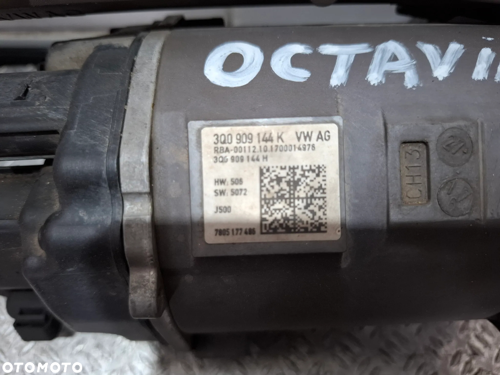 Przekładnia kierownicza Maglownica Skoda Octavia III VRS 2,0 TDI 2017 rok nr 3Q0909144K - 2