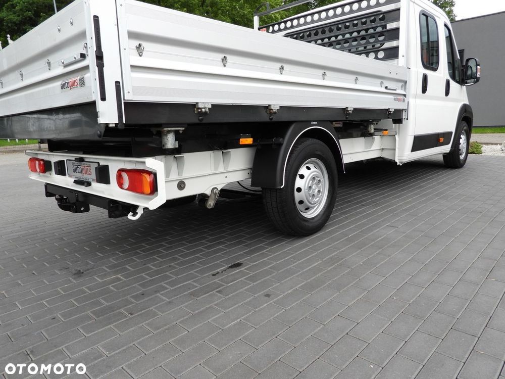 Peugeot BOXER WYWROTKA TRÓJSTRONNA PODWÓJNA KABINA DOKA 7 MIEJSC LEDY KLIMATYZACJA  165KM - 19