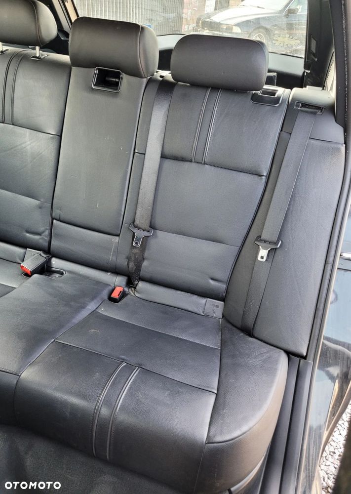 KANAPA TYŁ TYLNA SIEDZISKO OPARCIE CZARNA SKÓRA BMW X3 E83 - 2