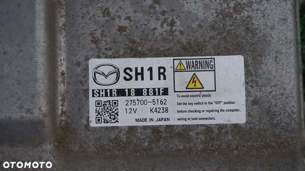Mazda 6 GJ sterownik komputer silnika SH01 2.2D SH1R18881F SH1R 18 881F  275700-5162 - 2