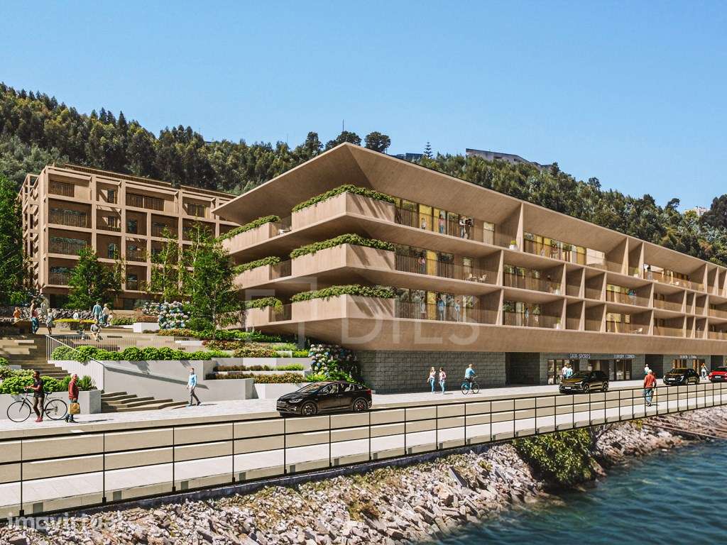 Apartamento T2 com área exterior, junto ao Rio Douro - Grande imagem: 2/102