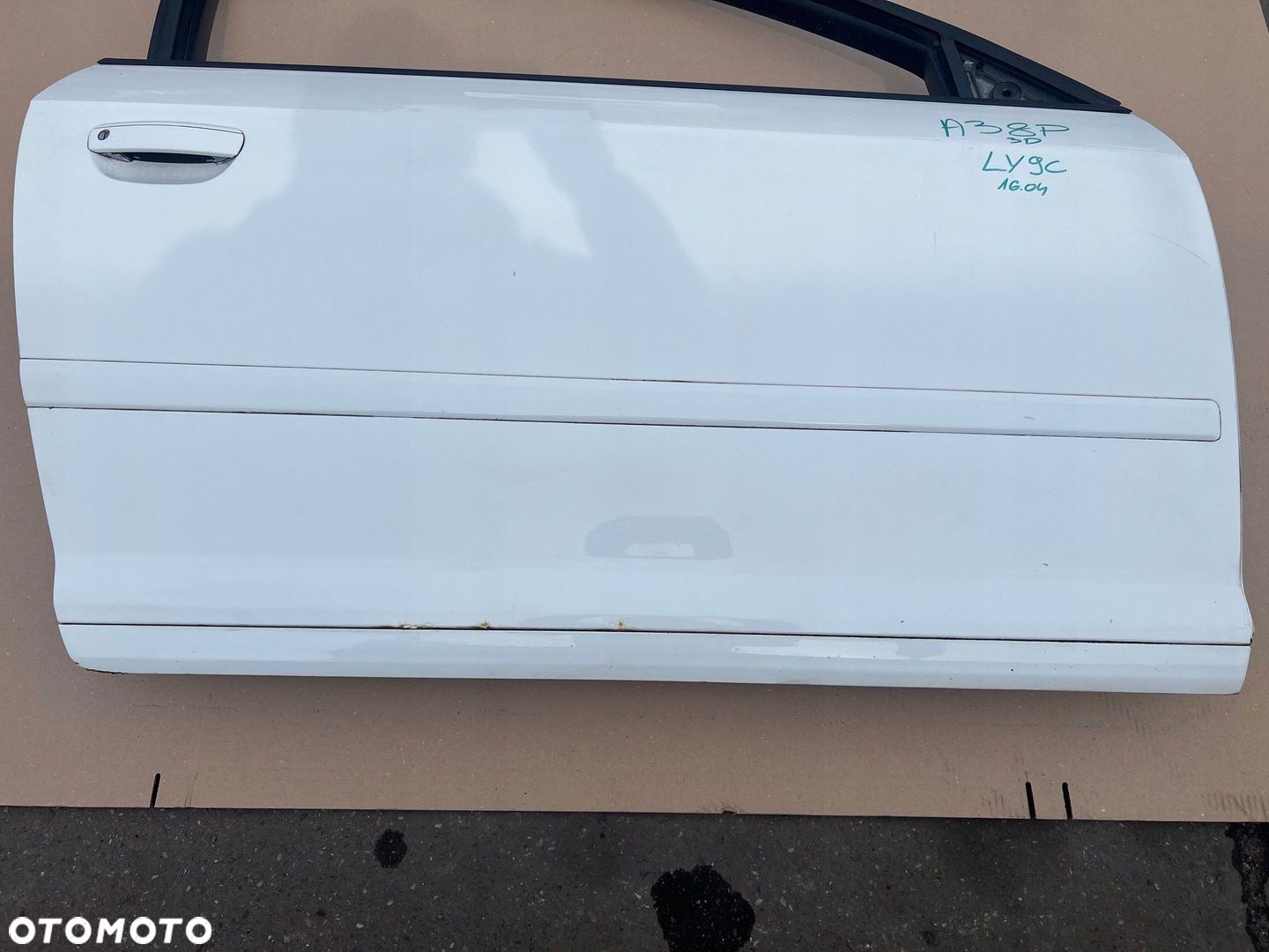 AUDI A3 8P 3D LY9C DRZWI PRAWE PRZEDNIE PRAWY PRZÓD - 3