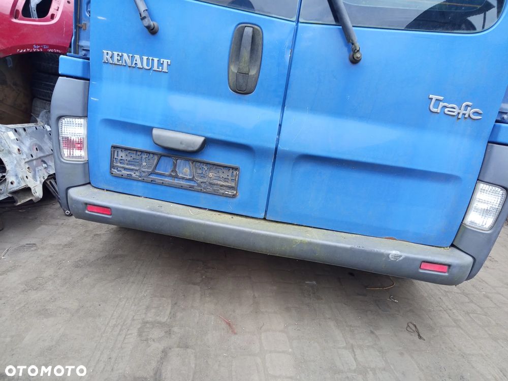 ZDERZAK TYLNI TYŁ RENAULT TRAFIC 01-06 ZDERZAK NAROŻNIKI KOMPLET - 1
