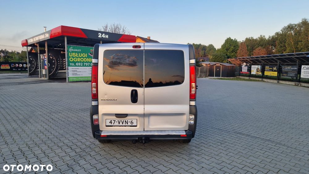 Renault TRAFIC L2H1 Długi Klima Elektryka Kamera Tempomat Dubel Kabina 6os Brygadówka - 36