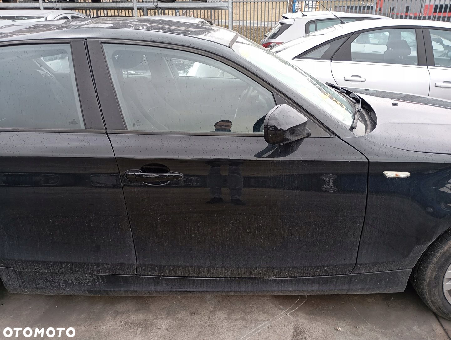 BMW E87 DRZWI PRZÓD PRAWE CZARNE BLACK SAPPHIRE METALLIC 475 475/9 - 2
